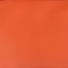 Orange PU leather