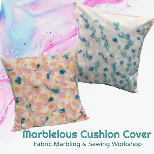Marblelous Cushion Cover